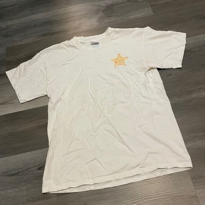 Vintage Peanuts MetLife T-Shirt Mens Large White Snoopy Education All-Star