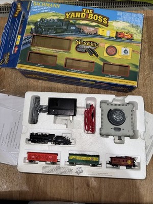 NEW BACHMANN 24014 TRAIN SET THE YARD BOSS N SCALE 1:160 READY TO GO STEAM LOCO
