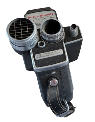 Bell & Howell 16mm 240 Electric Eye Cine Camera with lens and