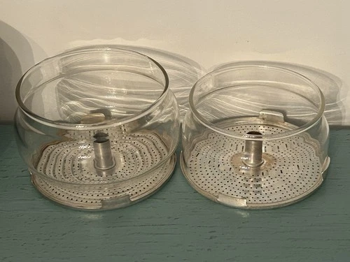 Vintage Pyrex Coffee Pot Percolator Glass Filter Replacement Lot 2 Sizes