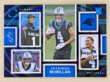 2025 Photogenic Tetairoa McMillan RC SCRAPBOOK Black 1/1 Carolina Panthers #13