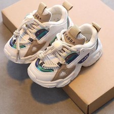 Size 21-36 Baby Toddler Shoes For Boys Girls Breathable Mesh Little Kids Casual
