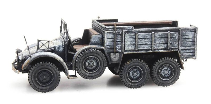 HO Artitec Minitanks 9th Panzer Army Truck #A2783.387.398 Hand Painted