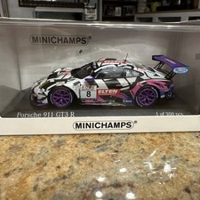 Minichamps 1:43 Porsche 911 GT3 R (991.2)- Nurburgring 24h-No.8-very Rare-1/300