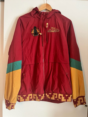Boxlunch Disney The Emperor's New Groove Hooded Zip-Up Windbreaker Size LG
