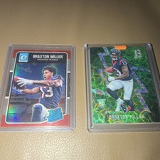 Braxton Miller Panini Donruss Optic & Spectra Rookie 2016 Houston Texans