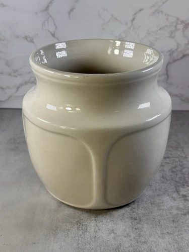 Vintage McCoy Pottery Cream Art Deco Planter Vase USA Mid Century Ceramic 1123