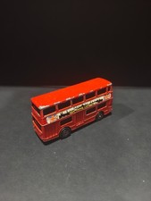 Vintage 1970s Corgi Juniors Daimler Fleetline diecast toy bus - PLAY WORN