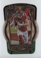2022 Panini Select Club Level Black & Green Prizm Die-Cut Teagan Quitoriano u0q