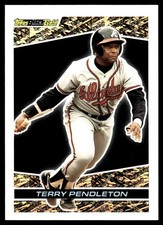 Terry Pendleton 1993 Topps #15 Braves MLB READ FREE SHIPPING AutographDen