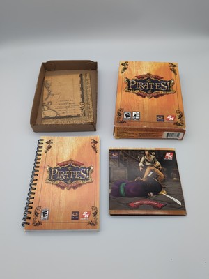 Sid Meier's Pirates (PC CD Rom) CIB Complete in Box w/ Manual and Map