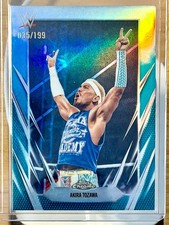 2026 WWE Topps Chrome - Akira Tozawa - #88 Aqua Refractor /199
