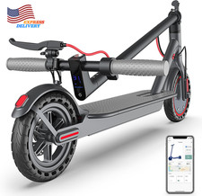 Electric Scooter 10'' Solid Tires 350W/500W Motor up to 19-22MPH and 21-24Miles
