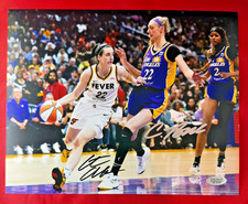 CAITLIN CLARK & CAMERON BRINKS Signed Photo 8x10 Dual Signed! w/COA (TSA)