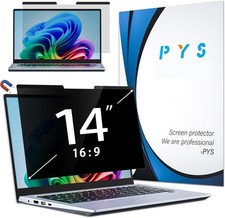 14 Inch Magnetic Privacy Screen for Laptops 16:9 - Anti-Glare Anti-Blue Light