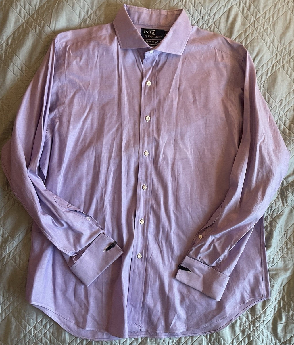 Polo Ralph Lauren Vintage English Spread Collar French Cuff Shirt
