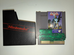The Punisher Nintendo NES +Dustcover Tested Authentic Nice Label