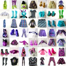 Choose: MONSTER HIGH Doll Clothes! G1 G3 Shirts Dresses Boots Sandals Vests More