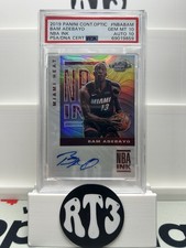 2019-20 Panini Contenders Optic - Nba Ink Bam Adebayo #NBA-BAM /125 (AU) PSA 10