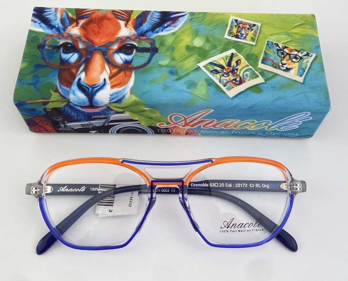 Monture femme Anacole neuve design écaille monture optique haut de gamme