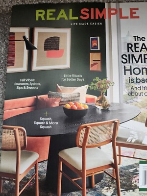Real Simple Magazine   The Real Simple Home is Back
