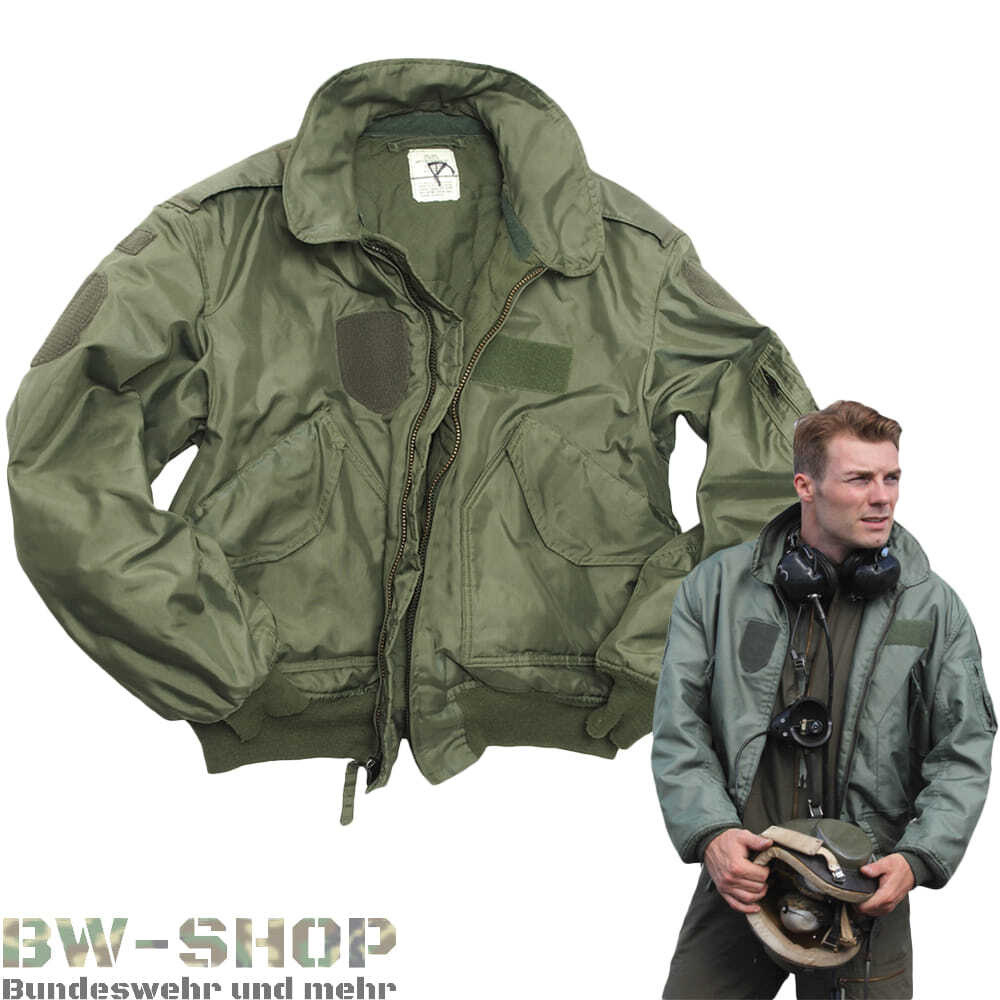 GENUINE US AIR FORCE AVIATOR AVIATOR JACKET CWU WINTER SUMMER ARMY JACKET