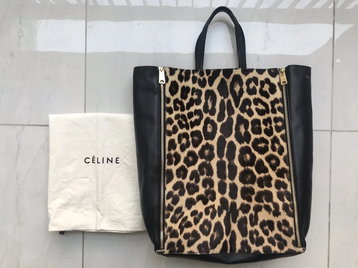 Celine Ladies Vertical Celine Cabas Tote In Printed Canvas