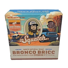 (2 pack) Dr. Squatch Limited Edition Bar Soap Bronco Bricc 5 oz Heavy Grit USA