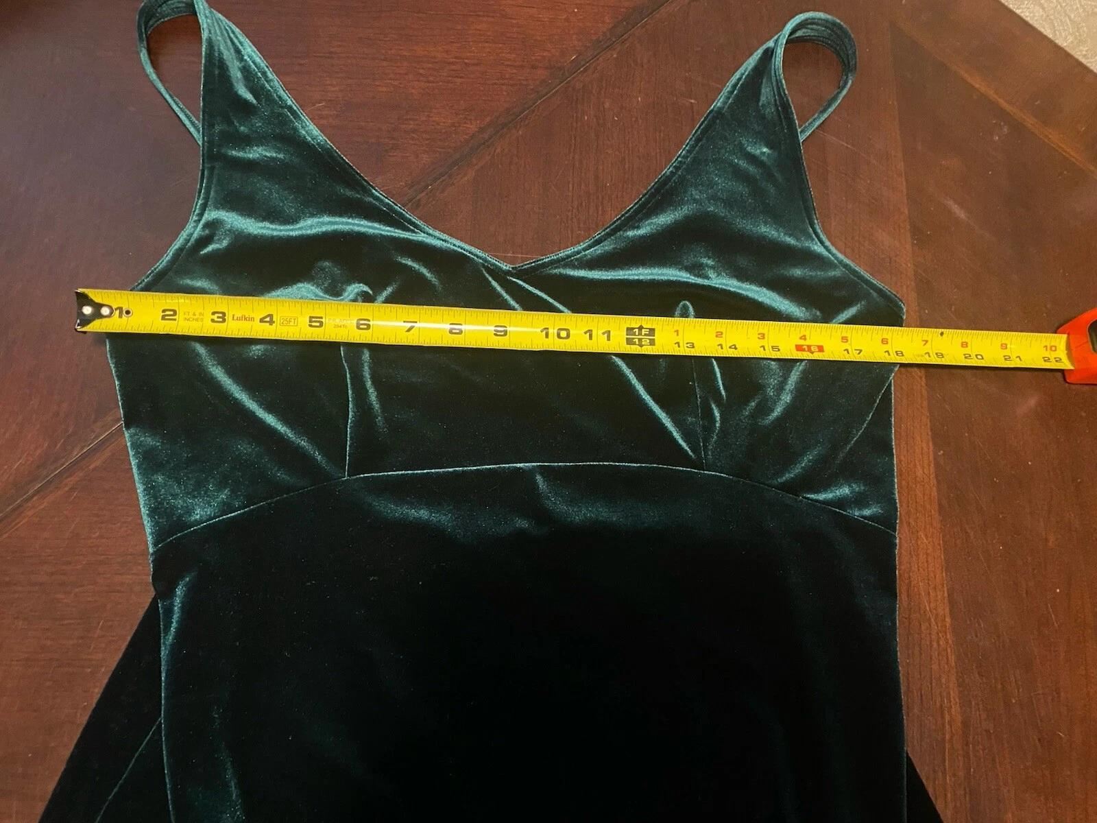 UNDERCOVER Abito Victoria’s Secret vintage anni 90 verde smeraldo velluto retrò mini camicia da notte L