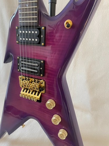 New Arrival Dean Dime Razorback Black Tooth Limited Electric Guitar High Quality - Picture 4 of 8
