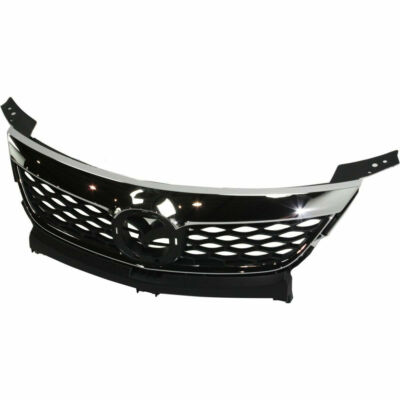 NEW CHROME GRILLE WITHOUT LOGO FITS 2010-2012 MAZDA CX-9 MA1200190