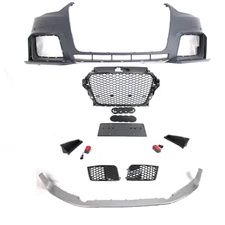 Conversion kit for 2014- 16 A3 S3 sedan front bumper grille spoiler RS3 type