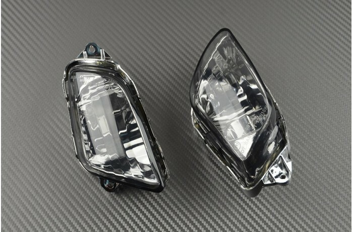 Clignotants LED fumés Honda CBR 1100 XX pour vos road trips et trajets de nuit