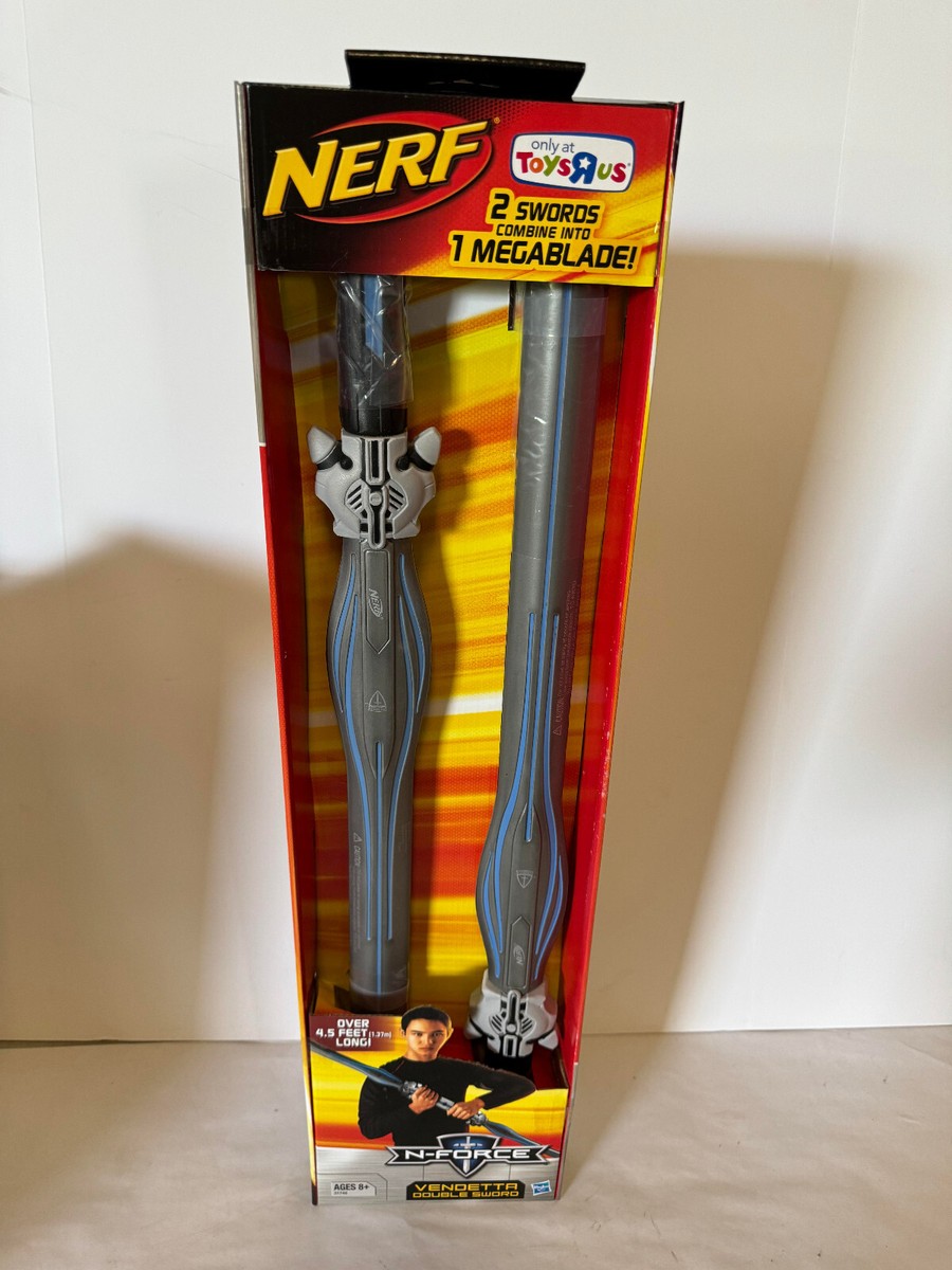 Nerf N-Force Vendetta toy Double Blade 2 Foam Swords Cosplay