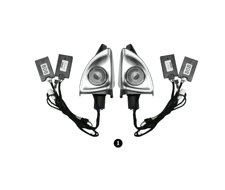 4D Rotation Speaker Tweeter for Mercedes Benz GLK X204 GLK250 GLK300 GLK260 - Image 2 of 4