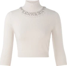 Zimmermann Matchmaker High Neck Crop Top Size:0P