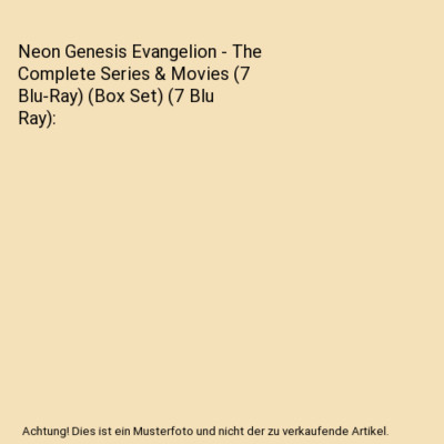Neon Genesis Evangelion - The Complete Series & Movies (7 Blu-Ray) (Box Set) (7 