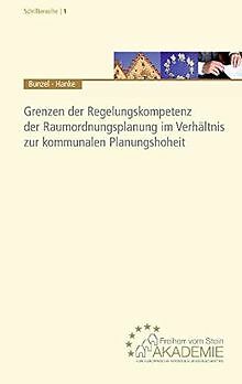 Grenzen der Regelungskompetenz der Raumordnungsplan... | Buch | Zustand sehr gut