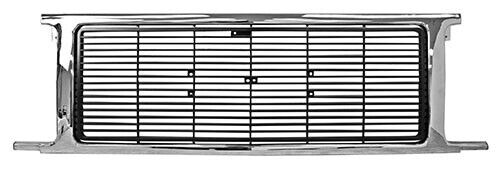 1989-91 PU, Suburban, Blazer, Jimmy Grille Chrome/Argent Dual Comp Headlight New - Picture 1 of 1
