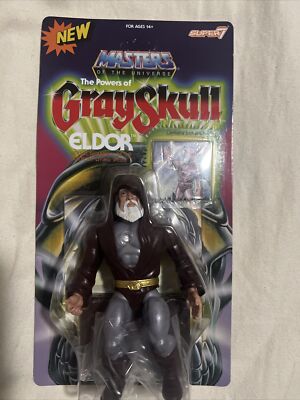 Masters of the Universe Eldor Power of Gray Skull MOTU Origins Style MOC Super7