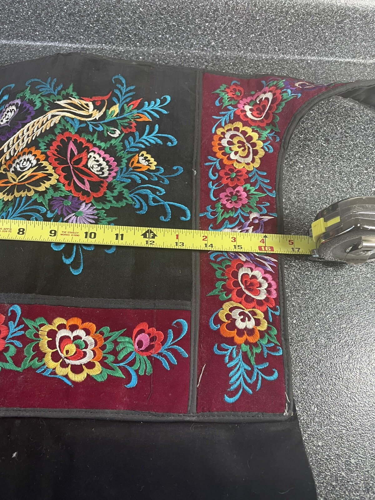 Baby/Infant Carrier Exotic Colorful Embroidered Floral, Birds Tribal Velvet Tie
