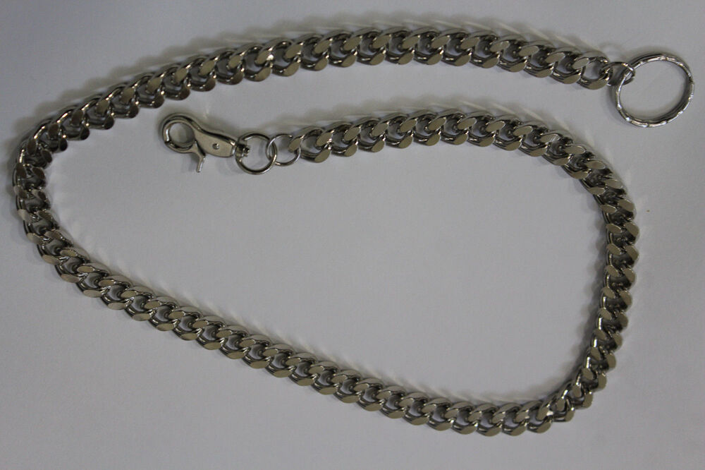 80cm Men Silver Wallet Chains Metal Biker Heavy Strong Long 80cm Men Silver Wallet Chains Metal Biker Heavy Strong Long
