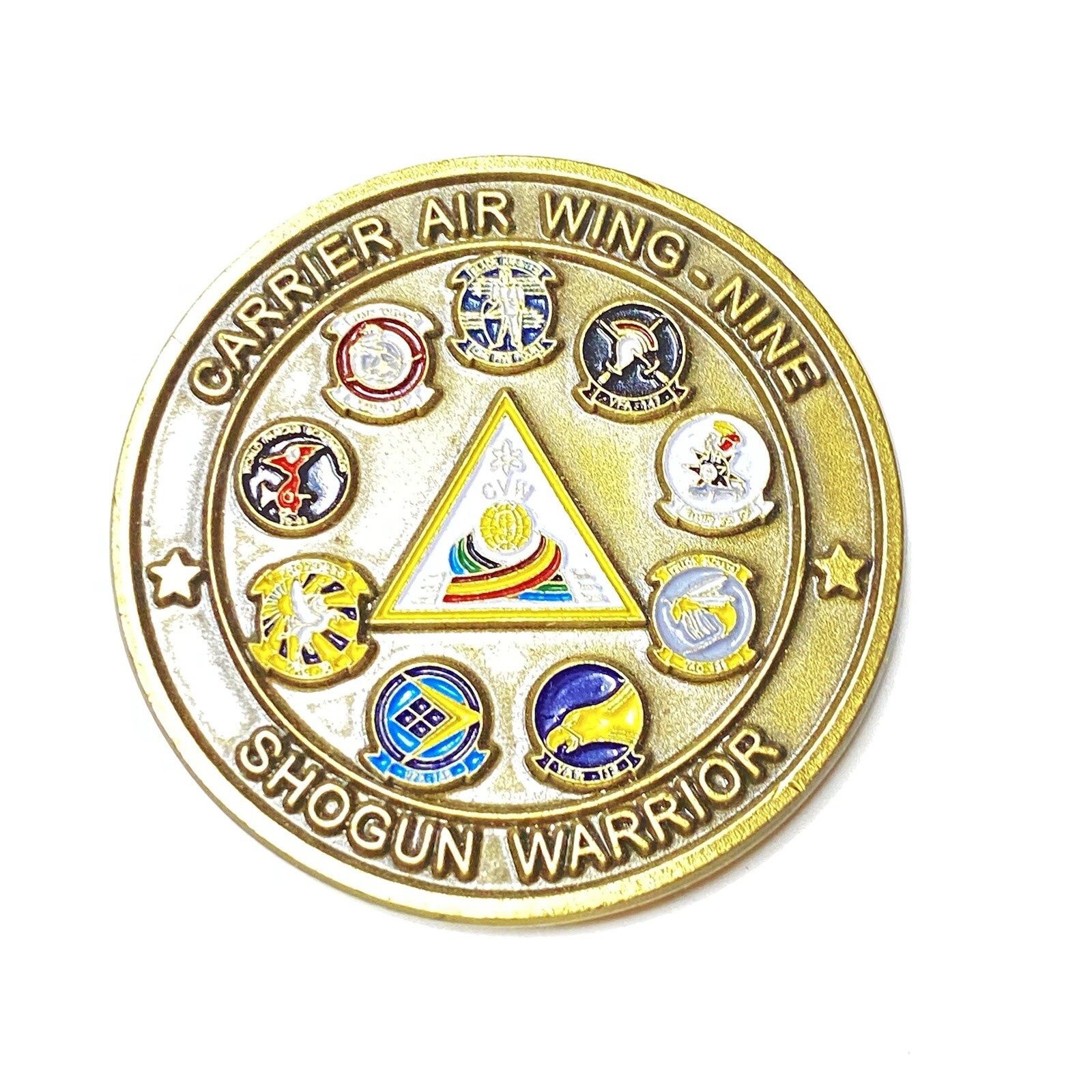 US NAVY CHALLENGE COIN - CARRIER AIR WING NINE (CVW-9)-image