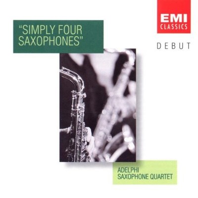 Simply Sax Simply Four Saxophones - Adelphi Saxophone Quartet CD (1998) | eBay
