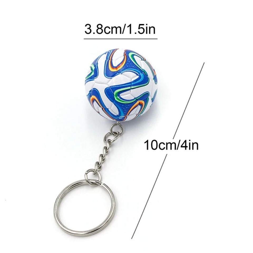 Light Weight Football Keychain Accessories Bag Car Keychain Football