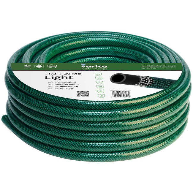 Water Hose Garden Watering Flexible Hose Cross Mesh UV Resistant Green