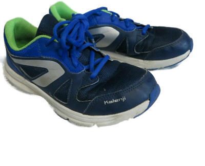 Kalenji Schuhe Laufschuhe Jungen Gr.35 Blau Getragen Freizeit