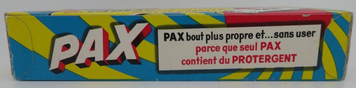 PAQUET DE LESSIVE PAX CADUM - Fermé Avec Voiture Cadum Pax à L'intérieur - RARE