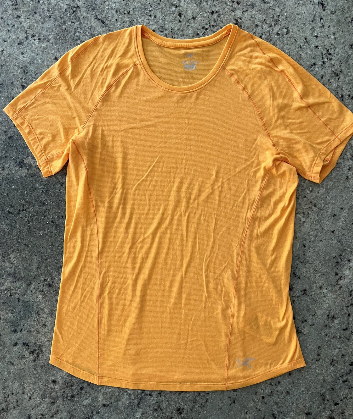Arc'teryx T Shirt Donna Tolu Performance Manica Corta Sportiva Arancione Small S