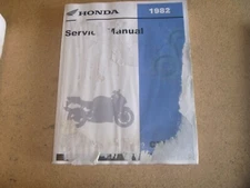 OEM 1982 Honda CX500 Turbo Service Shop Repair Manual 61MC700